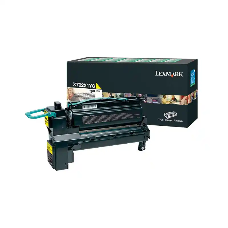 TÓNER ORIGINAL LEXMARK X792 ALTA CAPACIDAD - Amarillo Compra Ahora