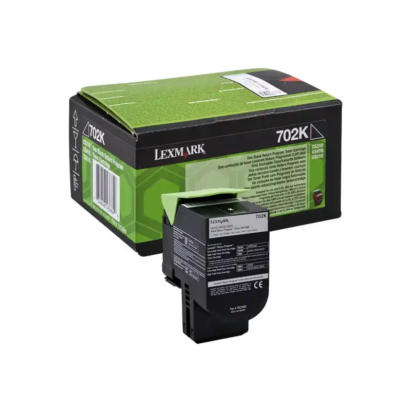 Envío Exprés TÓNER ORIGINAL LEXMARK 702 - Negro