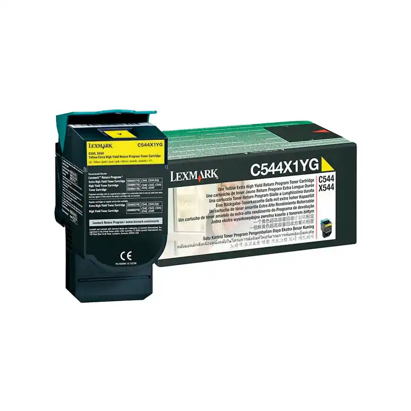 Promoción TÓNER ORIGINAL LEXMARK C544 ALTA CAPACIDAD - Amarillo