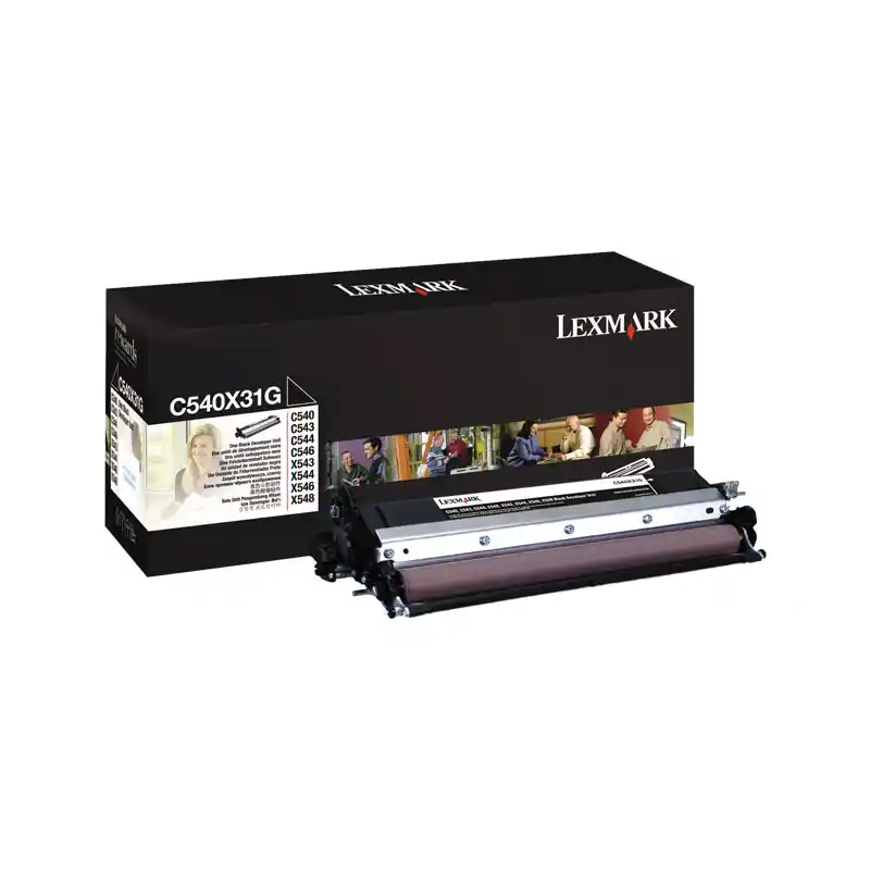 Envío Gratis REVELADOR ORIGINAL LEXMARK C540 - Amarillo