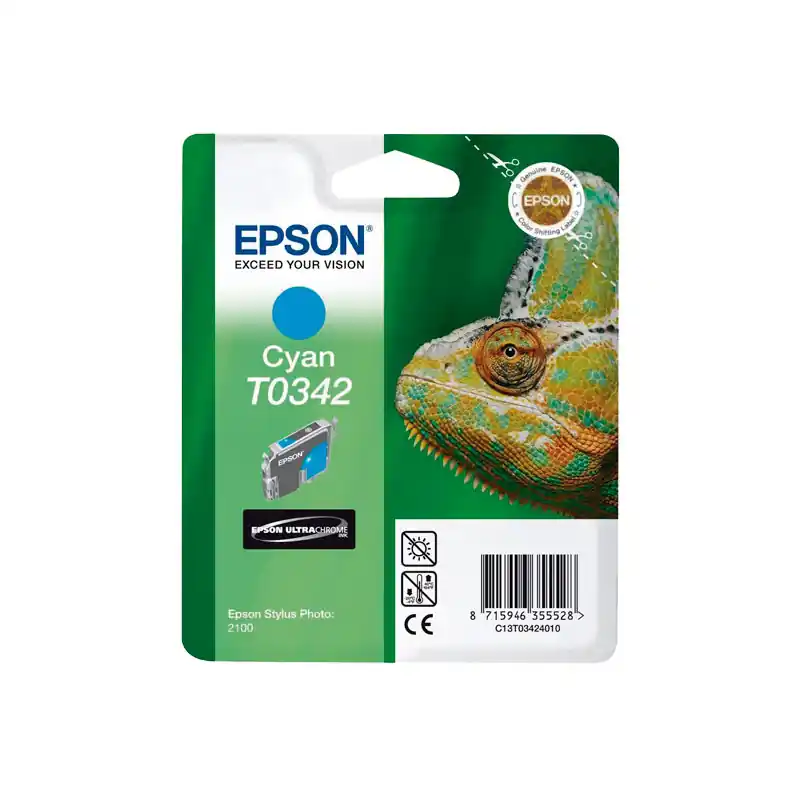 Barato INKJET ORIGINAL EPSON C13T034 - Cian
