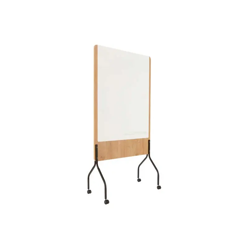 PIZARRA BLANCA ROCADA NATURAL CON SOPORTE 192x46cm Premium