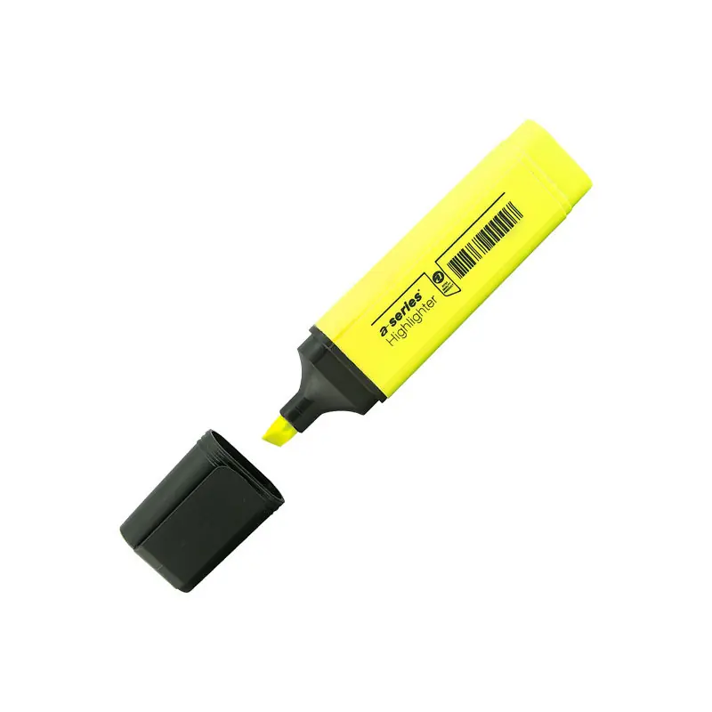 MARCADOR FLUORESCENTE A-SERIES - Amarillo Última Oportunidad