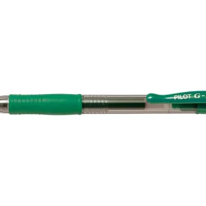 Económico PILOT Roller G-2 Retractil tinta Gel Verde BL-G2-7-G