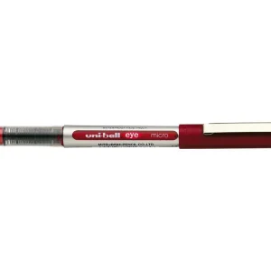 UNI-BALL Roller UB-150 Rojo 0,5 mm MICRO Tinta liquida 162560000 Certificado