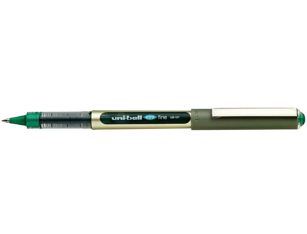 UNI-BALL Roller UB-157 Verde 0,7 mm FINE Tinta liquida 162479000 Oferta Flash
