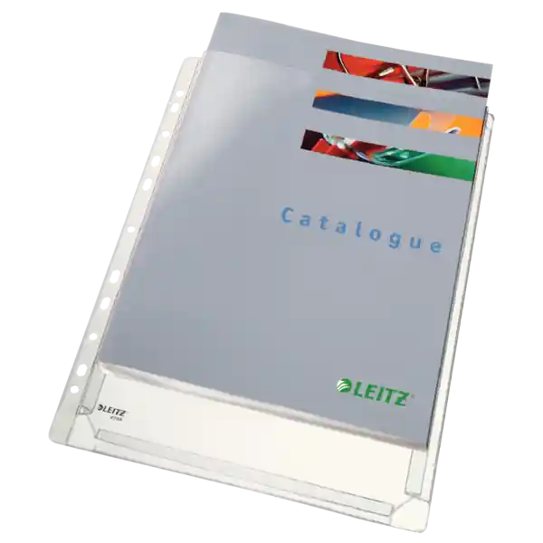 No Te Lo Pierdas Fundas Leitz A4 PVC con fuelle estándar (5 unidades)