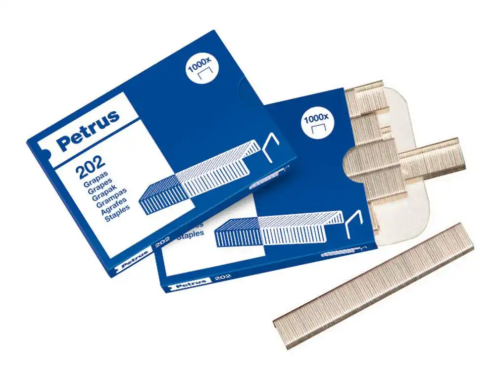 Lujoso PETRUS Grapas 202 Galvanizada 1000 Ud 55700