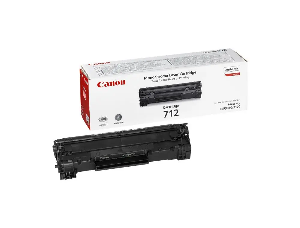 Rebajas Toner Canon original negro CRG-712 1870B002