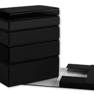 Carpeta Pardo de proyectos con broche de 120mm. color negro Precio Rebajado