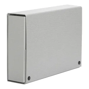 Carpeta Pardo de proyectos con broche de 120mm. color gris Última Versión