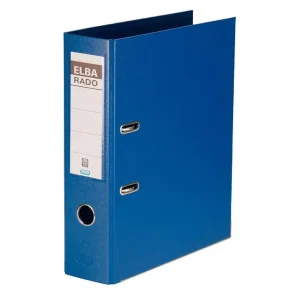 Premium ELBA Archivador Palanca Rado Plast A4 Lomo 80mm Azul 100022626
