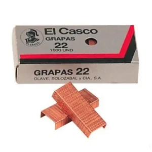 Grapas el casco 22 -caja de 1000 Liquidación