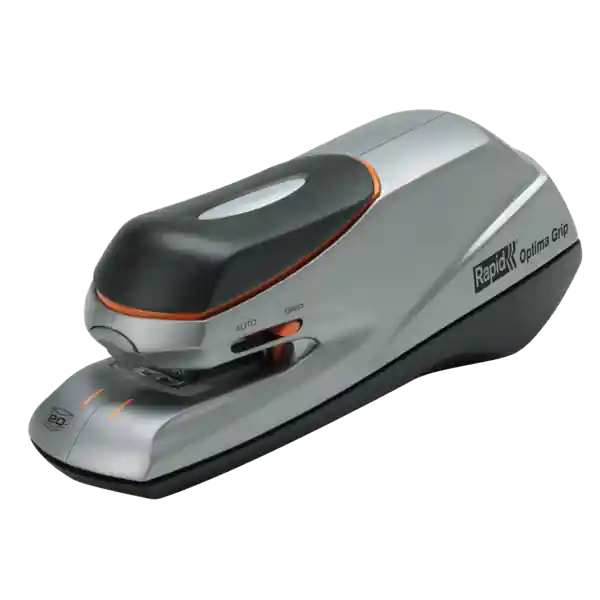 Solo Por Tiempo Limitado Grapadora Rapid eléctrica OPTIMA GRIP, plata/negro