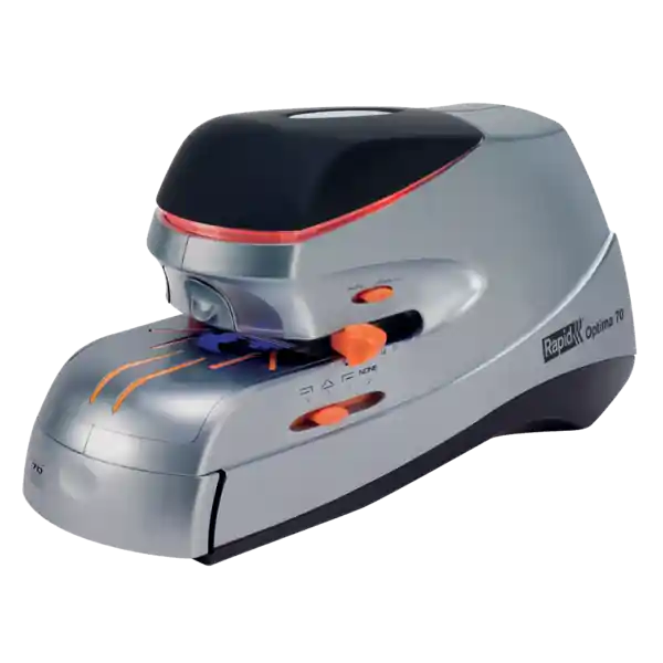 Promoción Grapadora Rapid eléctrica OPTIMA 70, plata/negro