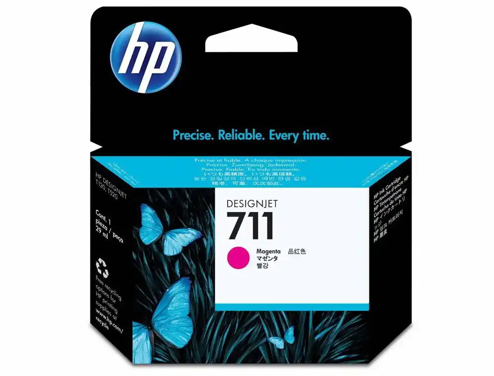 Favorito De Clientes Cartucho HP original CZ131A magenta 711