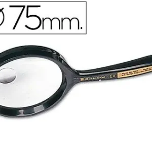 Oferta Limitada Lupa Cristal Bifocal 7507 75 Mm. -Mango Curvo