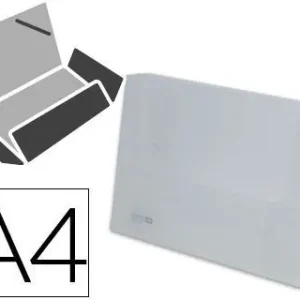 Carpeta Beautone Portadocumentos Gomas 36934 Polipropileno Din A4 Incolora Transparente -Lomo 25 Mm Edición Limitada