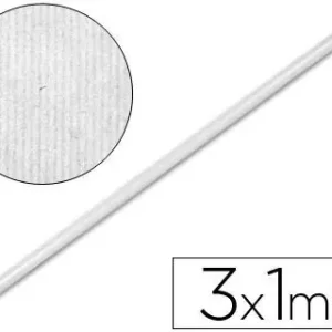 Papel Kraft Liderpapel Blanco -Rollo 3X1 Mt Precio Bajo