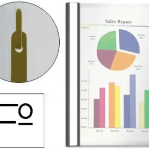 Ordenar Ahora Mismo Carpeta Dossier Fastener Plastico Esselte Folio Negra