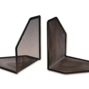 Venta Final Apoyalibros Metalico Q-Connect Rejilla Color Negro -Juego