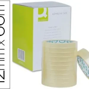 Envío Internacional Cinta Adhesiva Q-Connect 66 Mt X 12 Mm