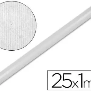 Disponible Ahora Papel Kraft Liderpapel Blanco -Rollo 25X1 Mt