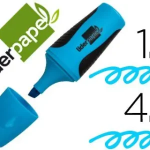 Rotulador Liderpapel Mini Fluorescente Azul Exclusivo
