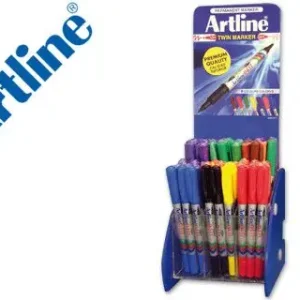 Solo Por Tiempo Limitado Rotulador Artline Marcador Permanente Ek-041T -Doble Punta 0.4 y 1.0 mm -Expositor de 72 Unidades Stda