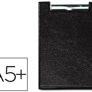 Carpeta Saro con Pinza Cuarto Plastico Negro Profesional