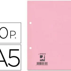 Últimas Unidades Separador Q-Connect Cartulina Juego de 10 Separadores Din A5