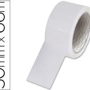 Cinta Adhesiva Q-Connect Polipropileno Blanca 66 Mt X 50 mm -Para Embalaje Alta Calidad