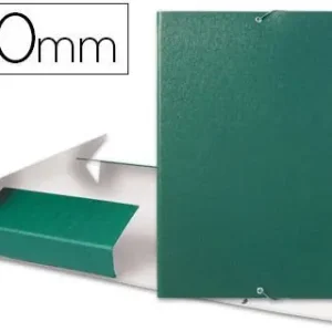 Carpeta Proyectos Liderpapel Folio Lomo 50Mm Carton Gofrado Verde Comprar En Línea