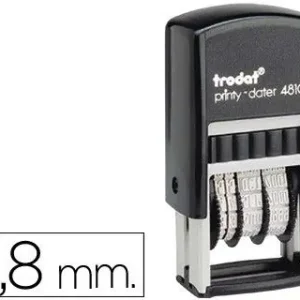 Precio Reducido Fechador Framun Entintaje Automatico 3.8 mm Printy 4810