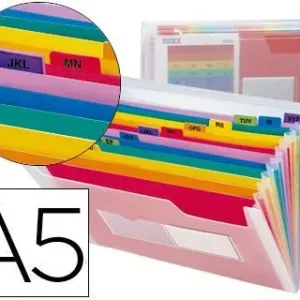 Precio De Oferta Carpeta Liderpapel Clasificador Fuelle Polipropileno Din A5 Spectrafile