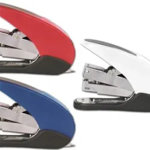 Económico Grapadora Liderpapel Micro con Regalo de Funda y Caja de 1000 Grapas 24/6,22/6, capacidad 20 Hojas. Colores Surtidos.