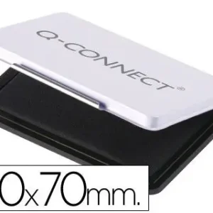 Mejor Calidad Tampon Q-Connect 110X70 mm Negro