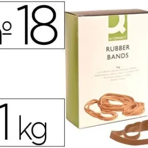 Favorito De Clientes Bandas Elasticas Q-Connect 1000 Gr 180 X 16 mm Numero 18