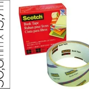 A Buen Precio Cinta Adhesiva Scotch 845 Book Tape 50,8Mmx13,7 Mt