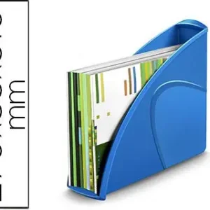 Revistero Cep Plastico Uso Vertical / Horizontal Azul 85X270X310 Mm Liquidación