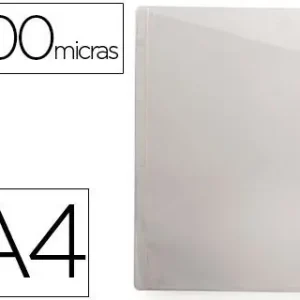 Funda Protectora Q-Connect Corte Oblicuo Transparente Din A4 Sin Taladros Pvc 100 Mc Caja de 100 Unidades Devolución Gratuita
