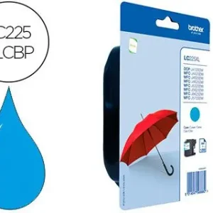 Auténtico Ink-jet brother LC-225XL Cian