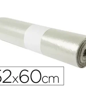 Bolsa Basura Domestica Translucida 52X60Cm Galga 70 Rollo de 20 Unidades Pago Seguro