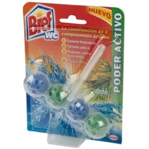 Desinfectante y Ambientador de Inodoro Bref Wc Poder Activo Natural 51 G Bestseller