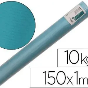 Rebajas Papel Kraft Verjurado Liderpapel Turquesa 150Mt 65Gr Bobina 10Kg