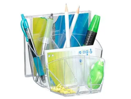 Comprar En Línea Organizador Sobremesa Cep con 8 Compartimentos Plastico Transparente