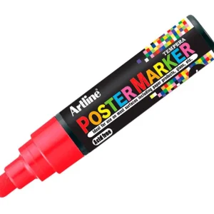 Bestseller Rotulador artline poster marker epp-6-roj punta redonda 6 mm color rojo EPP-6-ROJ