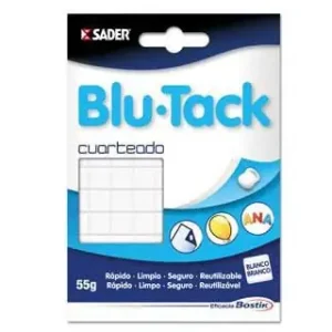 Sujetacosa Masilla Bostik Blu Tack Blanco Cuarteado Imprescindible (Must-Have)
