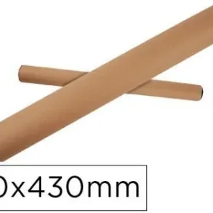 Tubo de Carton Q-Connect Portadocumentos Tapa Plastico 40X430 Mm Liquidación