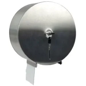 Precio Rebajado Dispensador Q-Connect de Papel Higienico Jumbo Acero Inoxidable 115X254X265 Mm